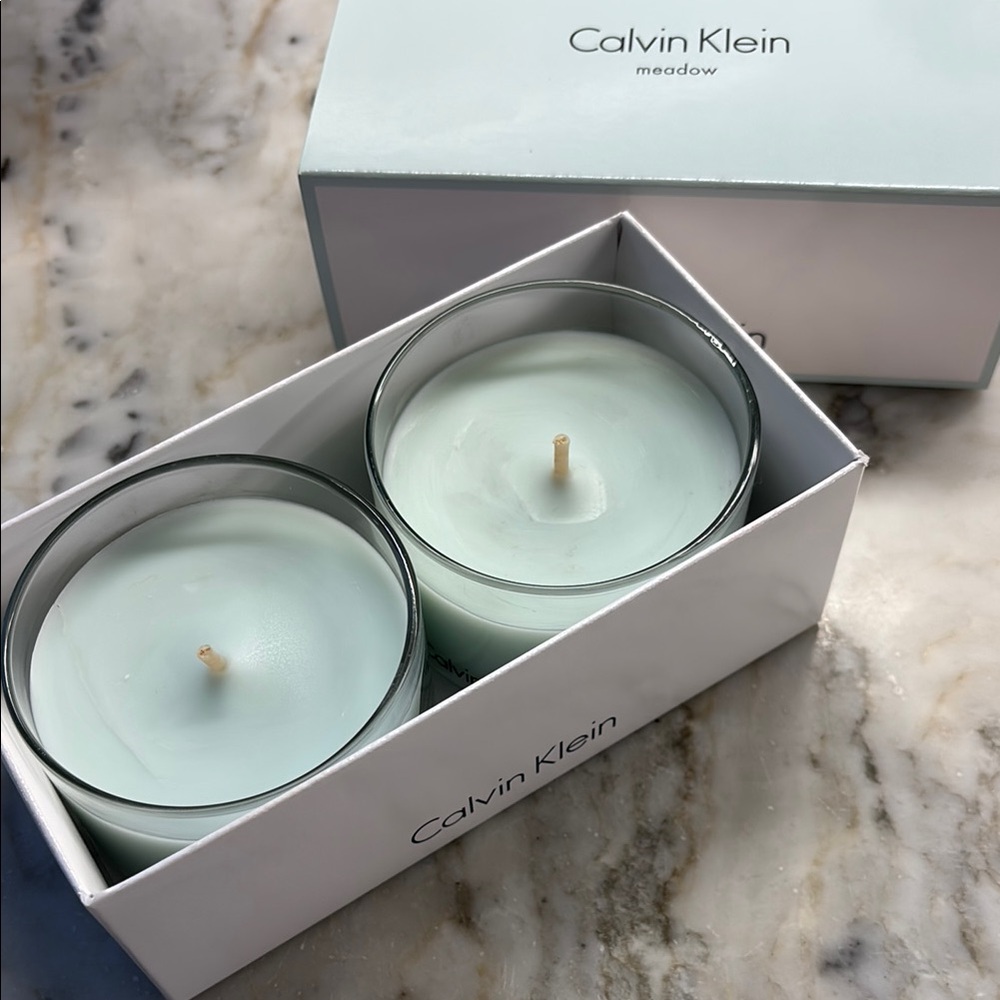 Calvin Klein scented candle duo